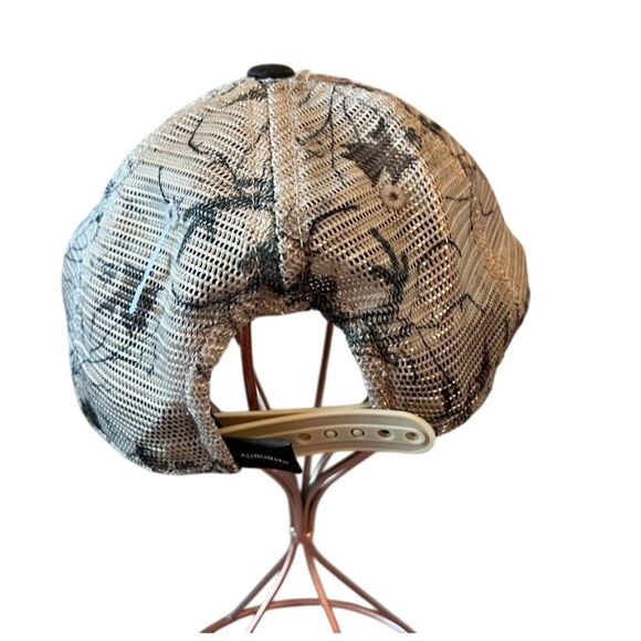 Auburn Tigers Unisex Blue Camo Mesh Back Adjustable Cap - Picture 3 of 6